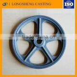 Custom Hot Sale Good Quality Low Price Cast Iron Elevator Wheel thumbnail-2