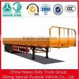 Sitong Trailer Side Wall 3 Axle Dropside Semi Trailer for Sale thumbnail-1