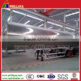 Aluminum Alloy Manhole Cover Fuel Tanker 3-axle 46.8 Cbm Oil Tanker Vessel For Sale thumbnail-1