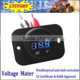 Auto Voltmeter Voltage Gauge Tester Volt Meter thumbnail-1