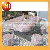 Outdoor Stone Long Bench Seating Chair With Cheap Sale thumbnail-2