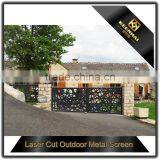 Architectural Aluminum Decorative Indoor Curved Metal Garden Fencing thumbnail-3