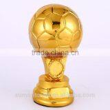 Wholesale Resin Gold Plated Football Trophy Soccer thumbnail-1