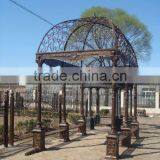 6 Posts Antique Outdoor Ornamental Gazebo / Metal Gazebo thumbnail-1