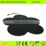 Cheap Two Sides Flower Shaped MDF Wooden Blackboard for Kids thumbnail-3