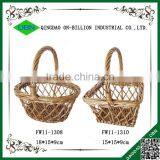 Hand Knitting Wicker Gift Basket Miniature Wicker Baskets thumbnail-1