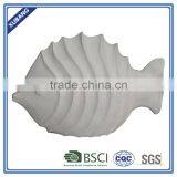 Baby Like Poly Resin Waved Fish Decor Figurine thumbnail-3