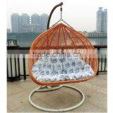 Garden Double Rattan Egg Chair thumbnail-5