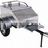 Enclosed Aluminum Cargo Trailer for Motorcycle for Sale thumbnail-1