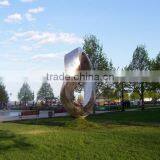 Large Garden Outdoor Art Sculptures Metal Craft Stainless Steel Modern Sculpture thumbnail-1