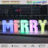 120cm High Large Led Letters / Rechargeable Color Changing Wedding Letter thumbnail-2
