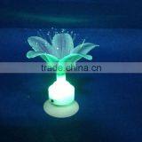 Artificial Craft LED Fiber Optic Color Changing Flower With Sucker Home Decorations thumbnail-4