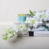White Consolida Ajacis Artificial Consolida Ajacis Flowers Decorative Flowers thumbnail-2