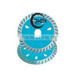 Broad Segment Turbo Saw Blade With Droplike Hole thumbnail-1