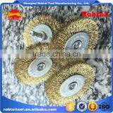 75MM Steel Wire Cup Brush Wheel Twist Knot Crimped Bowl Disc Abrasive M10 Round Grinding Cheaning Brush thumbnail-2