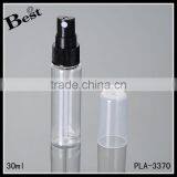 30ml China Clear Cosmetic Water Toner Plastic Pet Spray Bottle High Quality Personal Care Perfume Plastic Bottle Pet thumbnail-1