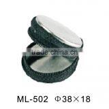 Hot Sale Round Metal Change Bank Tin Case With Zipper thumbnail-1