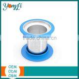 Wholesale Borosilicate Glass Tea Cup Silicone Glass Tea Cup With Infuser thumbnail-3