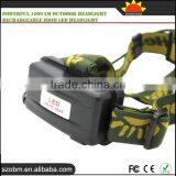 Powerful 1000 Lm Outdoor Headlight Rechargeable Zoom Led Headlight thumbnail-5