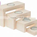 2016 Hot Sales Wedding Wooden Candle Holder for Sale thumbnail-1