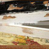 Beauty Antique Flower Market Wooden Crate thumbnail-2