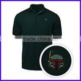 Mercerized Cotton Short Sleevce Polo Shirt Custom Embroidered Logo Polo Wholesale thumbnail-1