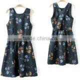 HD-D103 Hot Selling Top Design OEM Factory Ladies Dresses/short Dress/casual Dress thumbnail-1