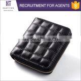 Classic Leisure Ladies Mini Card Wallets Best Selling Fashion Women Sheep Skin Leather Wallet For Sale thumbnail-2