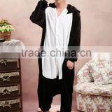 Flannel Cartoon Adult Animal Jumpsuit Animal Pajamas Jumpsuit Penguin Design thumbnail-5