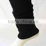 Knit Lady Black Leg Warmer Sock Cover thumbnail-1
