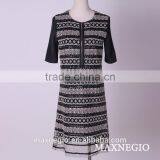 Modern Lace Matching Long Sleeve Celebrity Mini Dress thumbnail-4