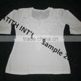 Cotton Embroidered Ladies Kurtis thumbnail-6