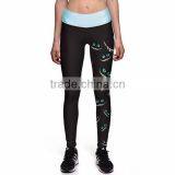 2017 Low Price Top Quality Women Workout Custom Sublimation Leggings With Private Label Yoga Pants thumbnail-1