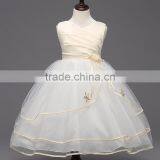 High Quality Children Frocks Designs Girls Party Dresses With Flower#C0198 thumbnail-2