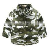 S33443W Boys Long Sleeve Shirt Cotton Boys Camouflage Blouse thumbnail-3