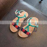 S16884A Girls New Design Fashion Flat Summer Sandals 2017 thumbnail-3