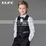 ELPA Latest Design Handsome Black Kids Suits Three Pieces Boys School Uniform Suits thumbnail-2