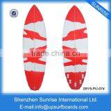 New Design Surfboards for Sale High Quality Red Surfboard Graphic Design thumbnail-1