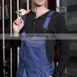 Juqian 2016 Quality Work Garments Classic Breathable Detachable Cargo Durable Blue Overall Work Pant thumbnail-3