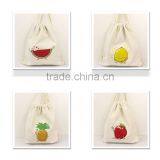 New Fashion Design Cotton Drawstring Backpack thumbnail-4