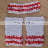 Good Quality Baby Knitted Cap/baby Handmade Cartoon Hat Pant Set thumbnail-3