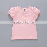 Wholesale Summer Cotton Priting Kids Girl Short Sleeve t Shirts thumbnail-5