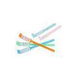General Hospital Use Plastic Wristbands With Multi Colors 19mm x 170mm