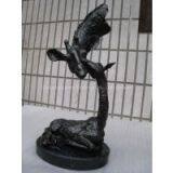 Bronze Elephant Head Sculpture for Home Decoration thumbnail-2