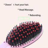 Electric Hair Straighteners Comb Brush thumbnail-3