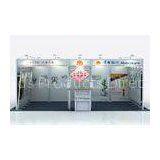 3X4 White Exhibition Booth Display , 10x13 Portable Modular Trade Show Booths thumbnail-1