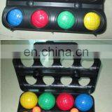 Cheap Price High Quality Plastic 8 Piece Packing Bocce Ball Set thumbnail-2