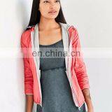 High Quality Unisex Black Waterproof Windbreaker Jacket 100 Polyester thumbnail-2