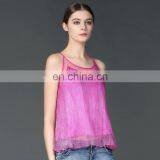 T-WV001 Women Vests Bulk Sexy Chiffon Camisole thumbnail-2