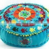 Indian Handmade Fabric Ottoman & Pouf Stool From India thumbnail-1